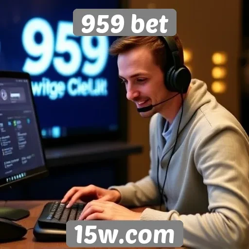 Como funciona o suporte ao cliente 959 bet