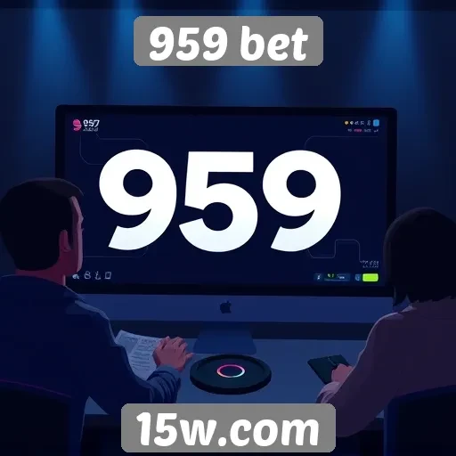Evolução da interface do 959 bet